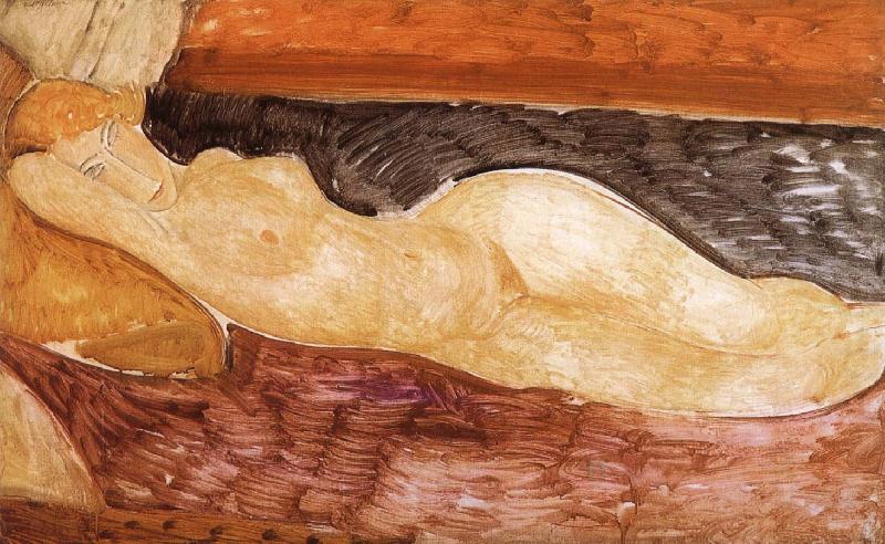 Reclining nude, Amedeo Modigliani